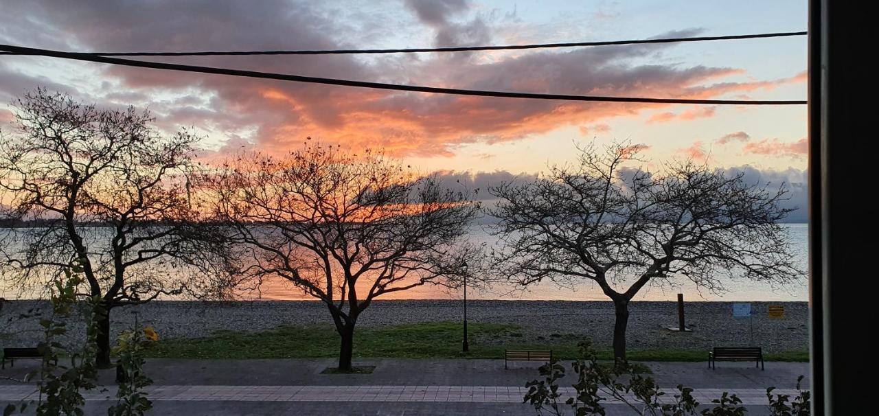 Nafpaktos Beach House Sea View Apartment First Floor Экстерьер фото